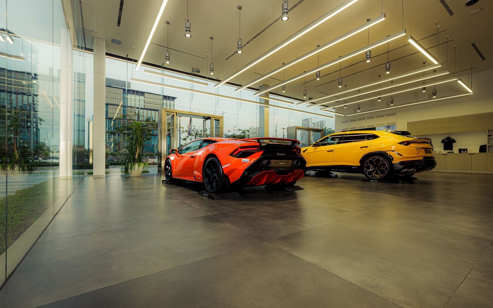 Road traffic in daylight, standing in for a dealer network